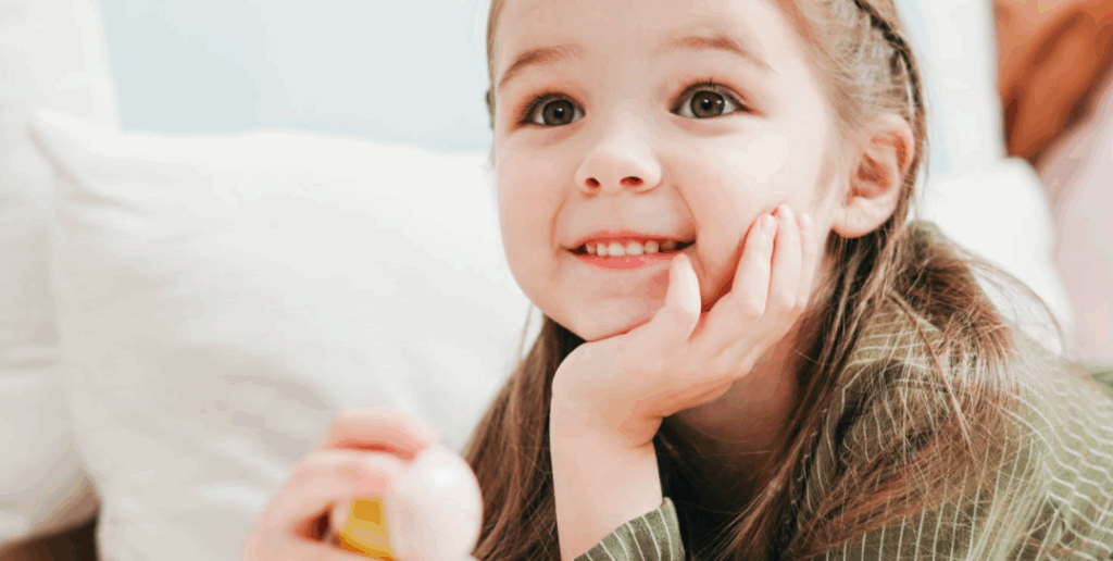 Smiling Cute Baby girl