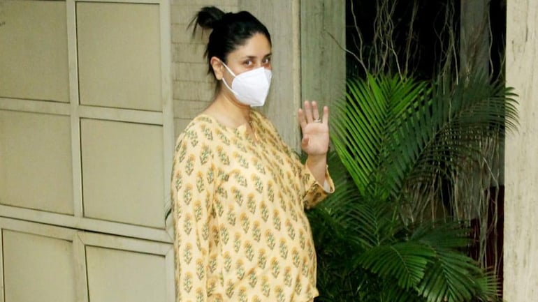 Kareena Kapoor flaunts pregnancy glow in printed top and pants on day out