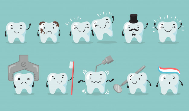 Caring Teeth Clipart Dr Dad