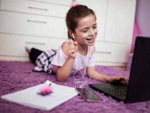 child's online classes
