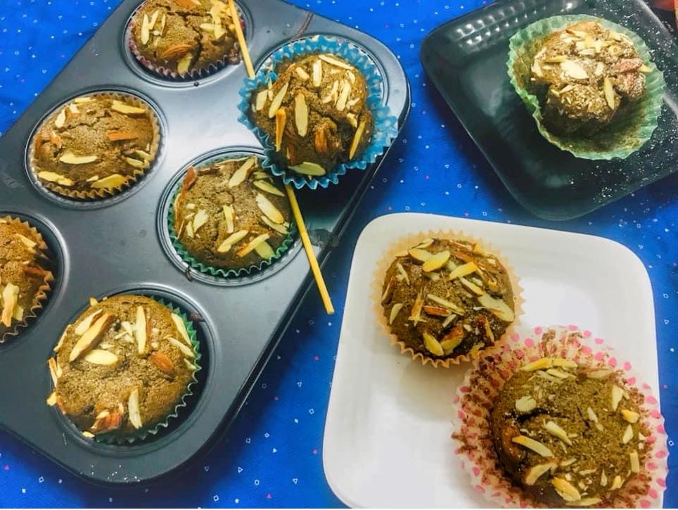 Buck-wheat Flour Cup Cakes