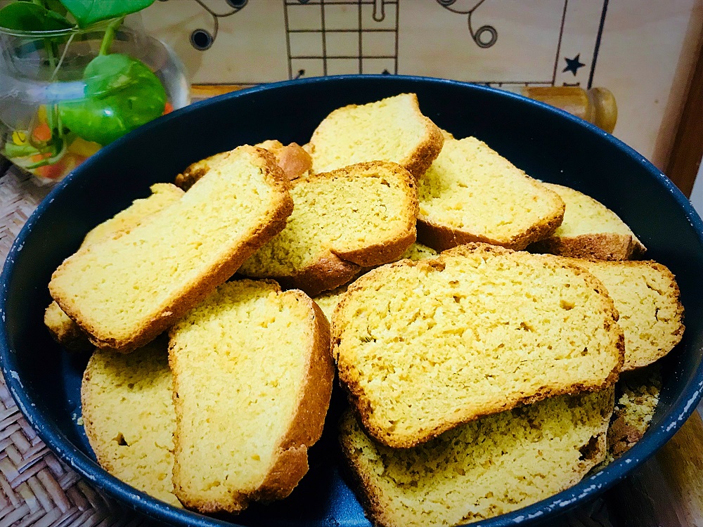 Semolina Jaggery Rusks
