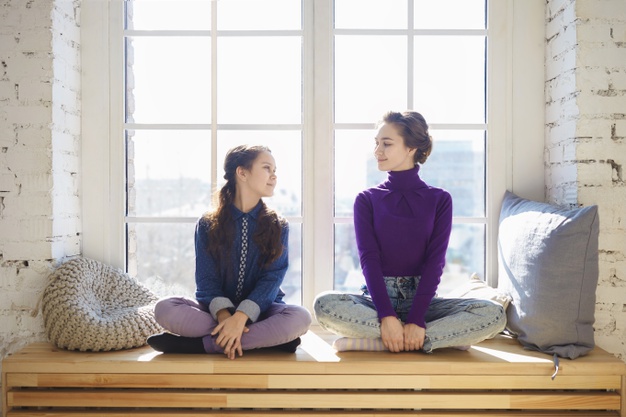 Teenager Parents Friend