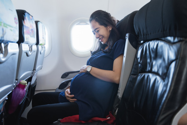 When do you have to stop flying during pregnancy?