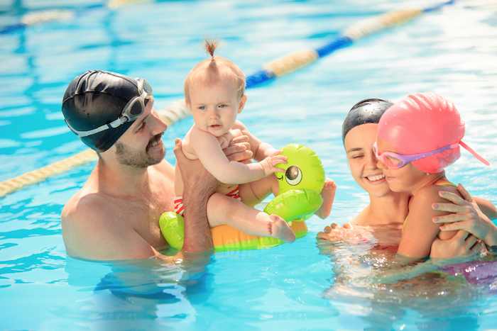 Can your babies swim?