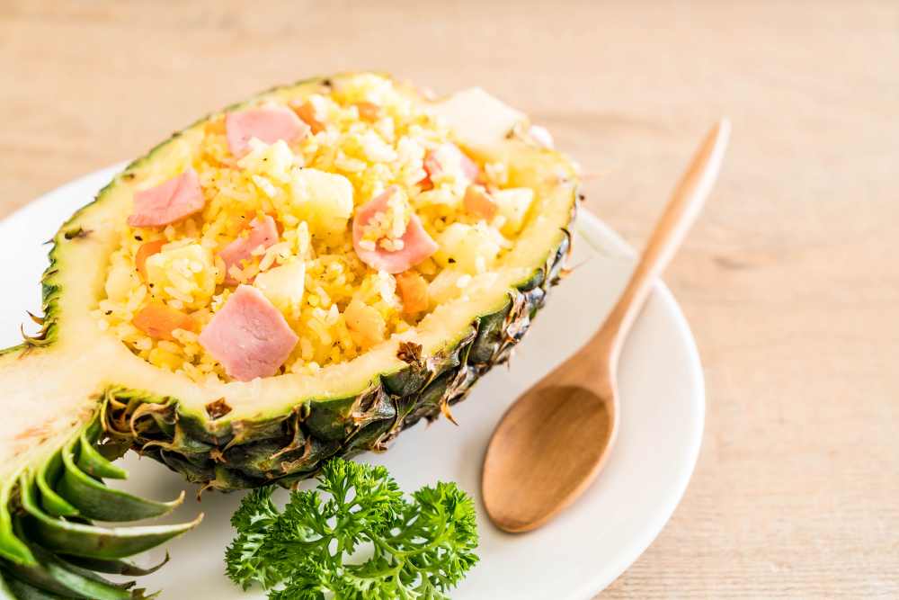 Pineapple fried rice recipe