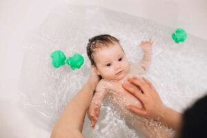 Baby Bath Time