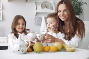 tea and coffee for children