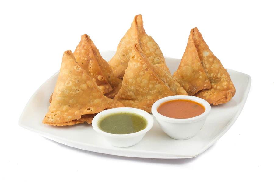 Mini Spinach and Cheese Samosa