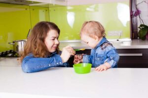 Infants not eating food