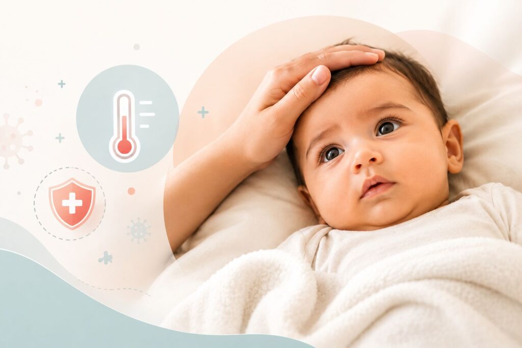 Fever is a symptom, not a disease.